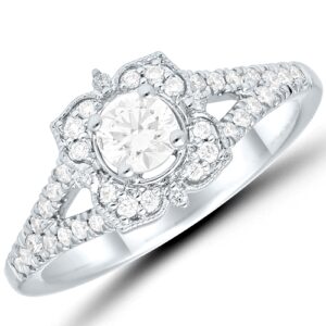 Love Story Diamond Engagement Ring