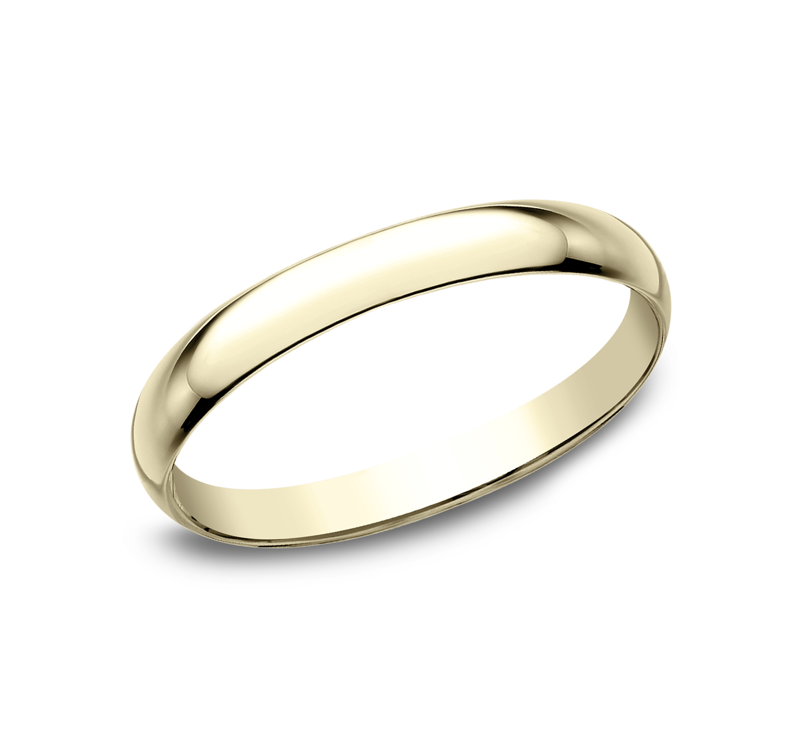 Yellow gold vintage style wedding band